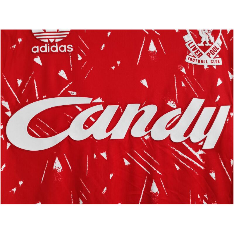 Mens Liverpool Retro Home Jersey 1989/91
