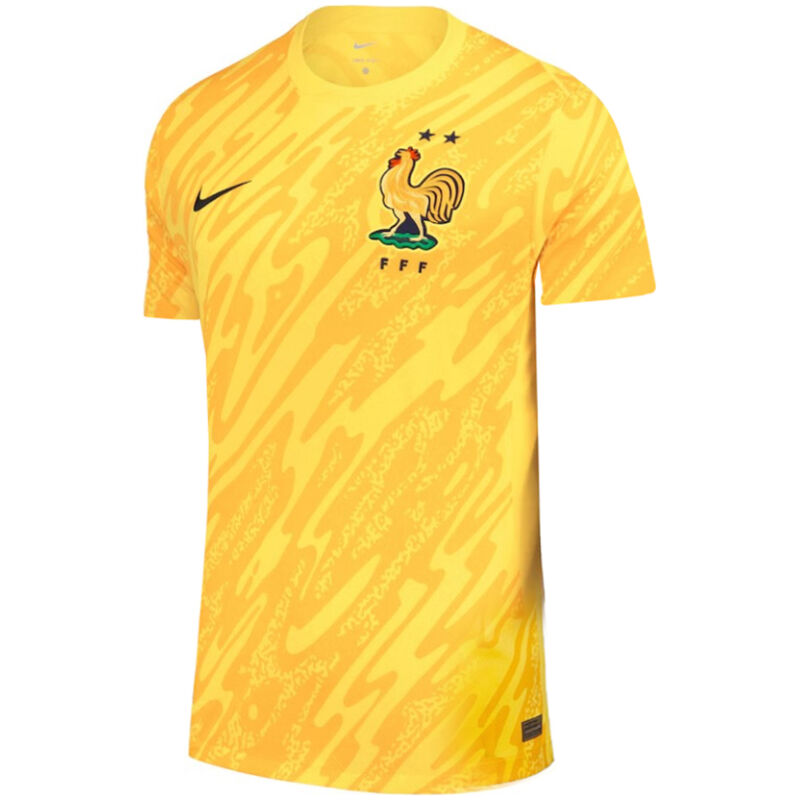 Mens France Goalkeeper Yellow Jersey 2024