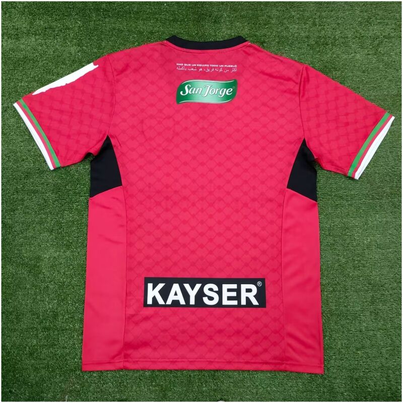 Mens Palestino Deportivo Goalkeeper Red Jersey 2024/25