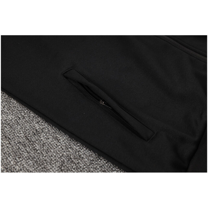 Mens Barcelona Hoodie Jacket + Pants Training Suit Black 2024/25