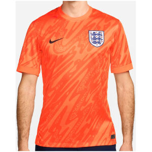 Mens England Goalkeeper Orange Jersey 2024