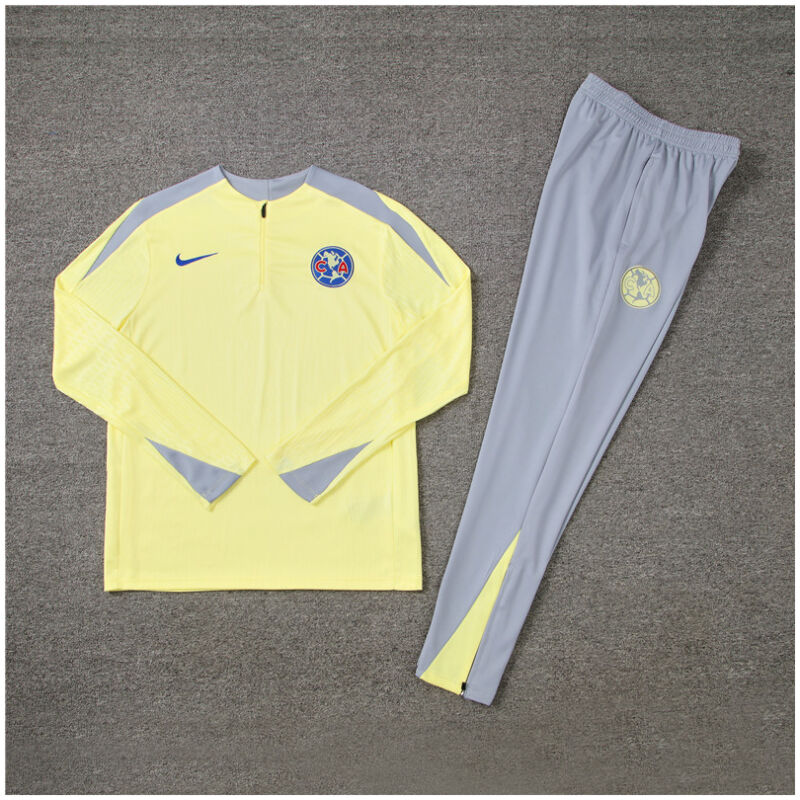 Mens Club America Training Suit Yellow 2024/25