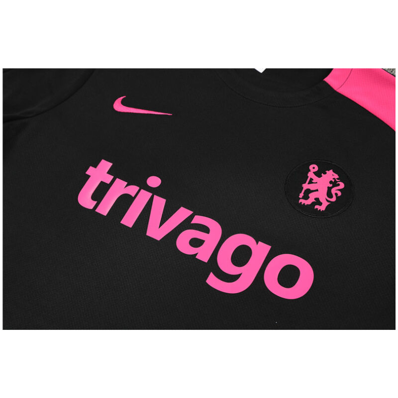Mens Chelsea Short Training Suit Black 2024/25