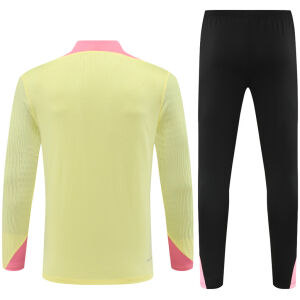 Mens PSG Training Suit Yellow 2024/25