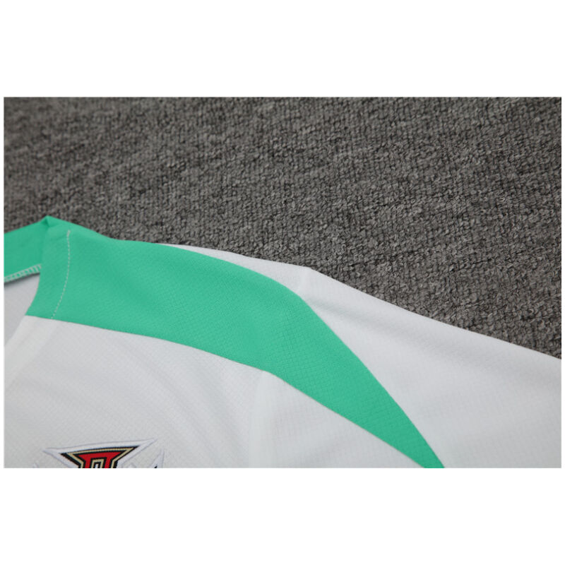 Mens Portugal Short Training Suit White 2024