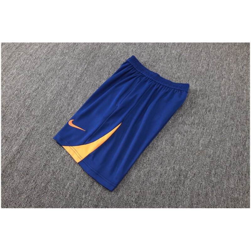 Mens Netherlands Short Training Suit Blue 2024
