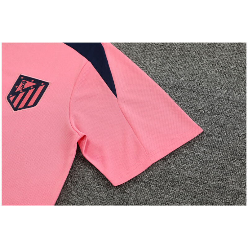 Mens Atletico Madrid Short Training Suit Pink 2024/25