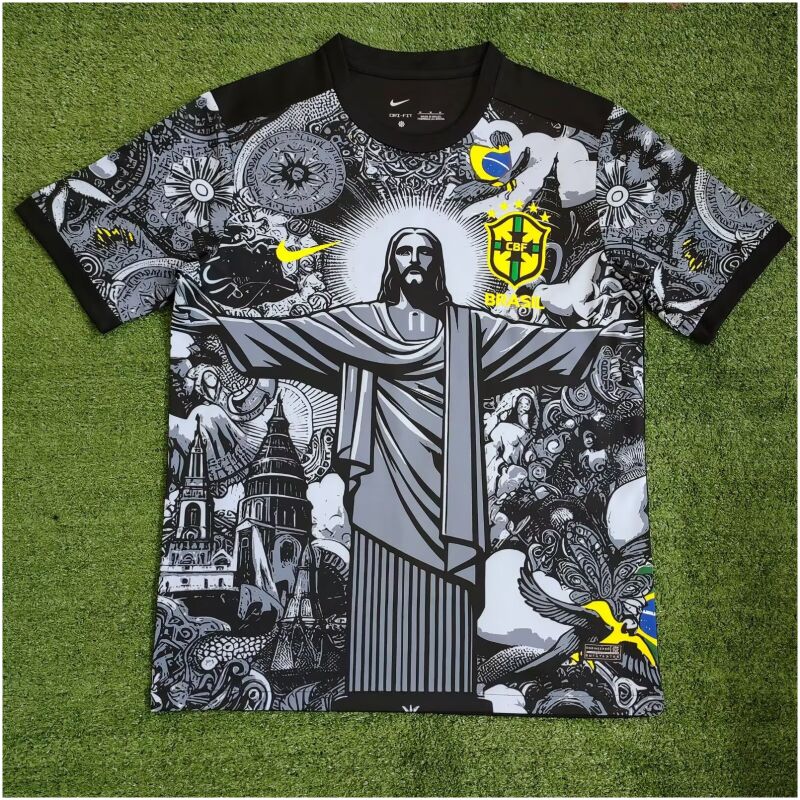 Mens Brazil Special Edition Jesus Jersey 2024