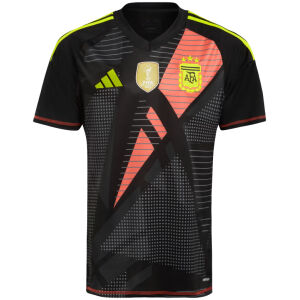 Mens Argentina Goalkeeper Black Jersey 2024