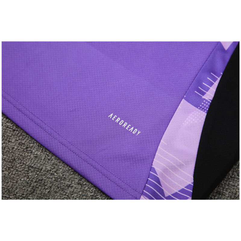 Mens Germany Short Training Suit Purple 2024