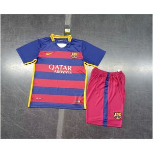 Kids Retro Barcelona Home Jersey 2015/16