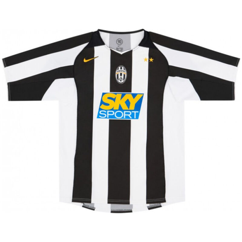 Mens Juventus Retro Home Jersey 2004/05
