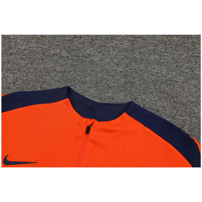 Mens Netherlands Training Suit Orange 2024
