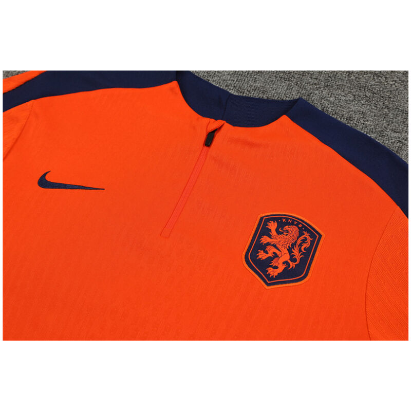 Mens Netherlands Training Suit Orange 2024