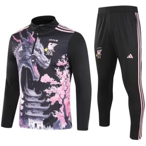 Mens Japan Training Suit Black Dragon 2024