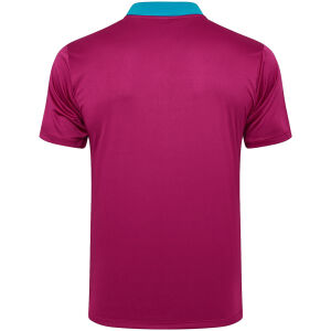 Mens PSG Polo Shirt Purple 2024/25