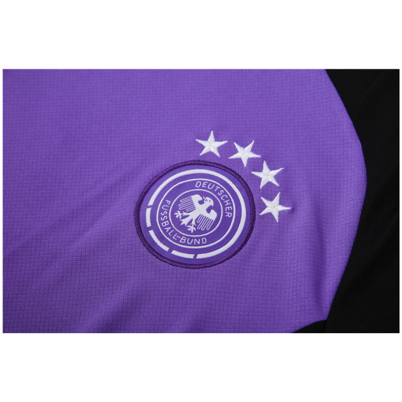 Mens Germany Short Training Suit Purple 2024