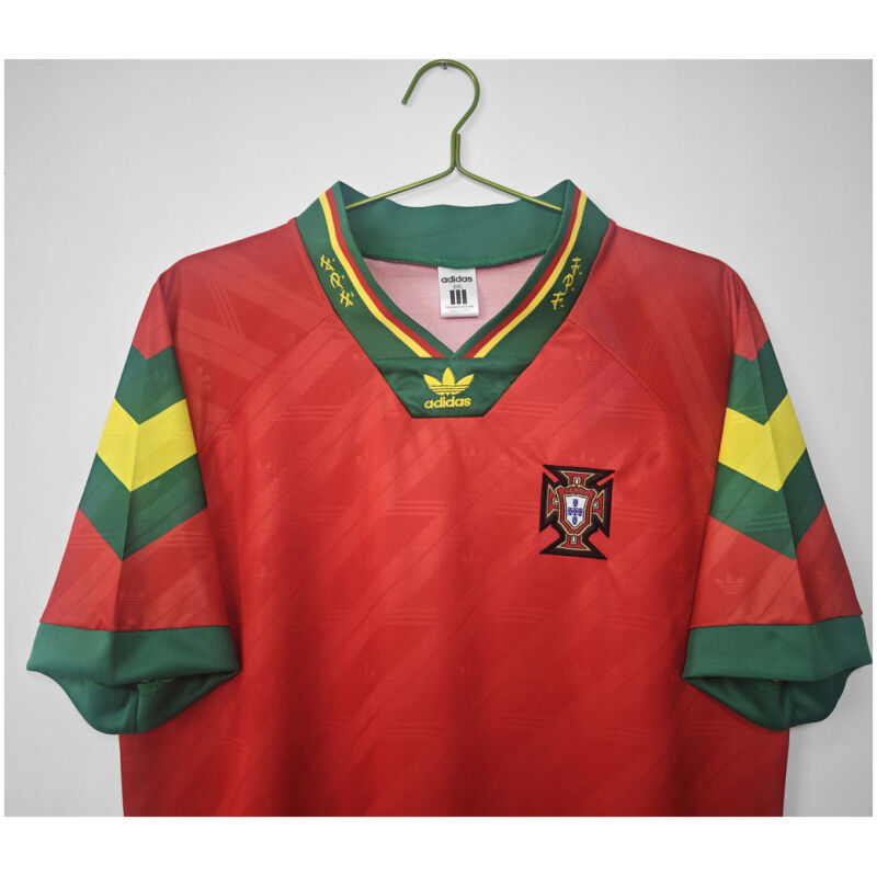 Mens Portugal Retro Home Jersey 1992/94