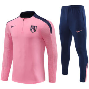 Mens Atletico Madrid Training Suit Pink 2024/25