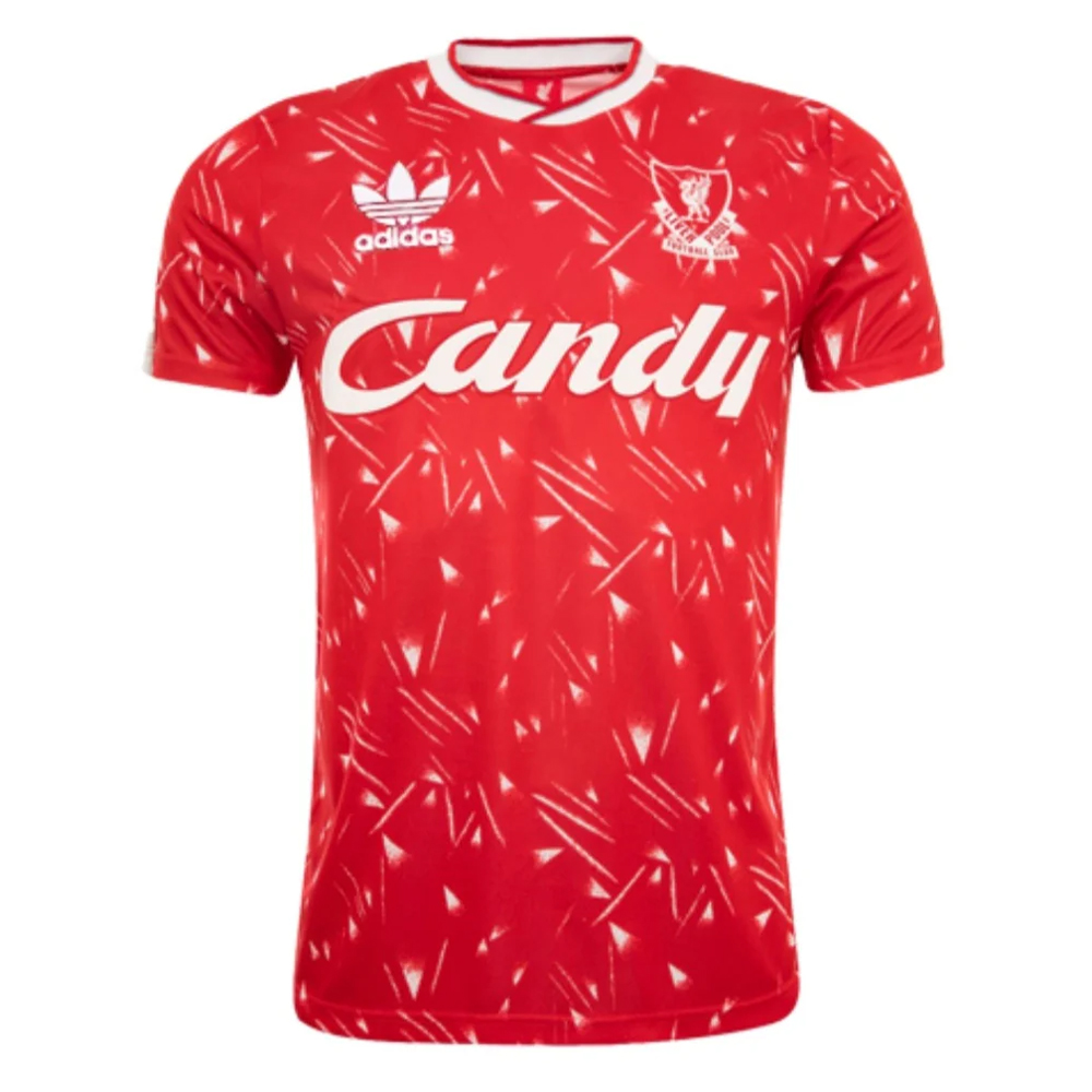 Mens Liverpool Retro Home Jersey 1989/91