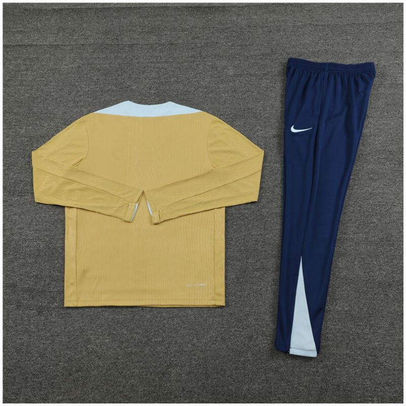 Kids France Training Suit Gold 2024
