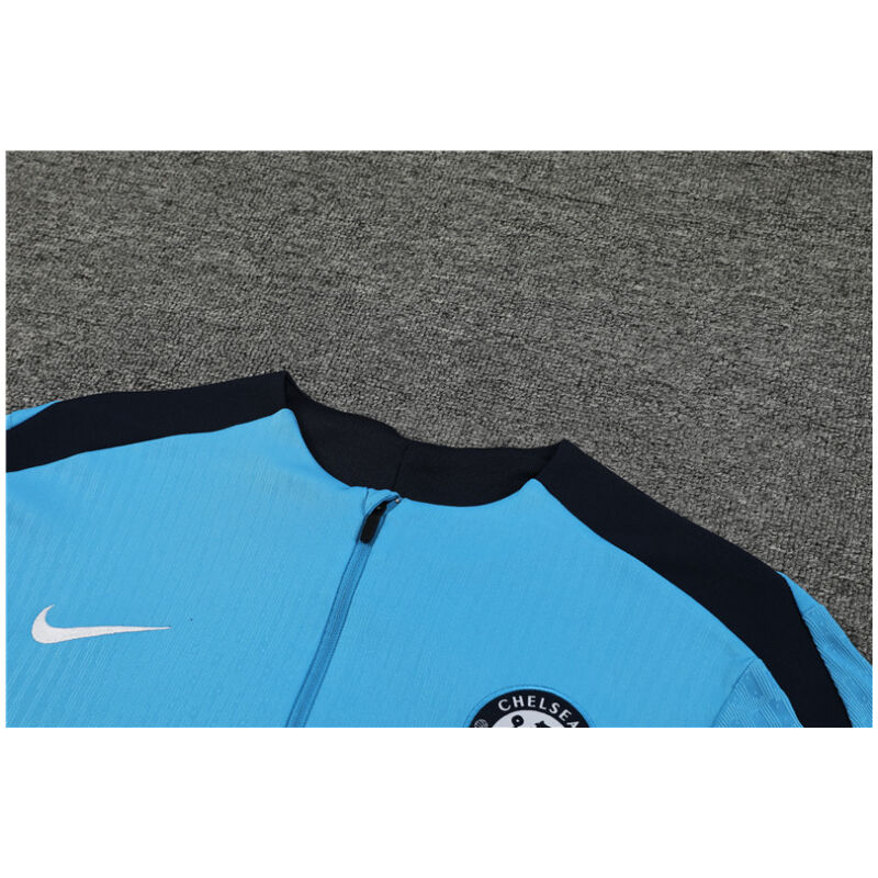 Mens Chelsea Training Suit Light Blue 2024/25