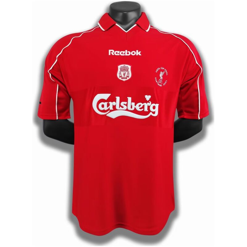 Mens Liverpool Retro Home Jersey 2000/01