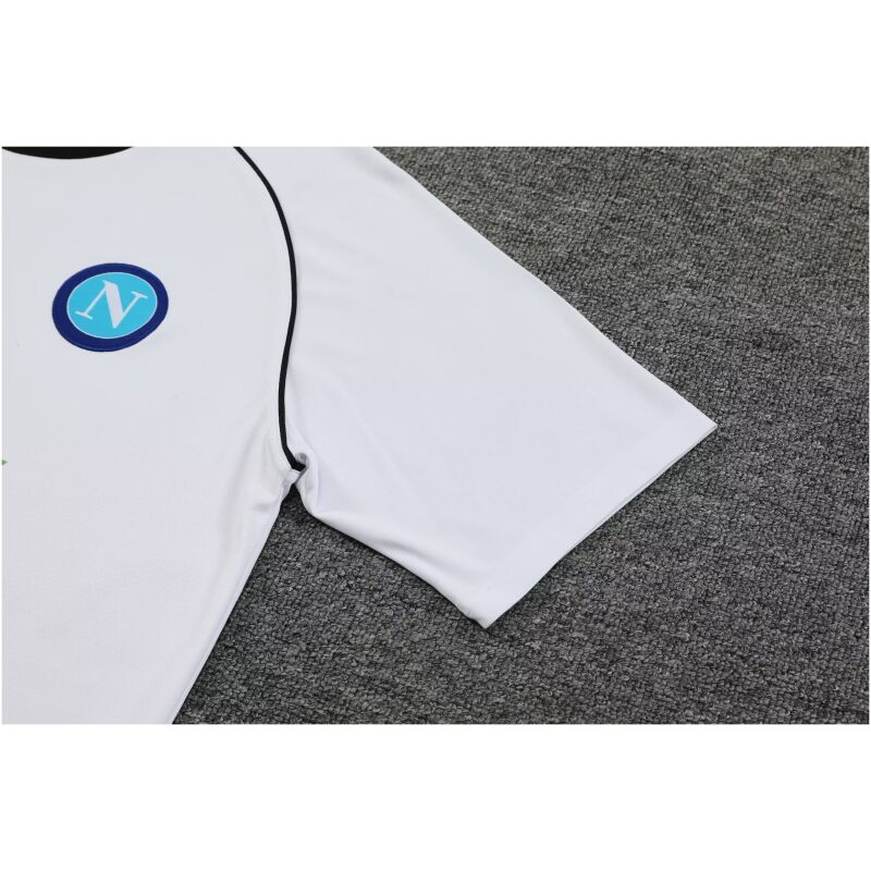 Mens Napoli Short Training Suit White 2024/25