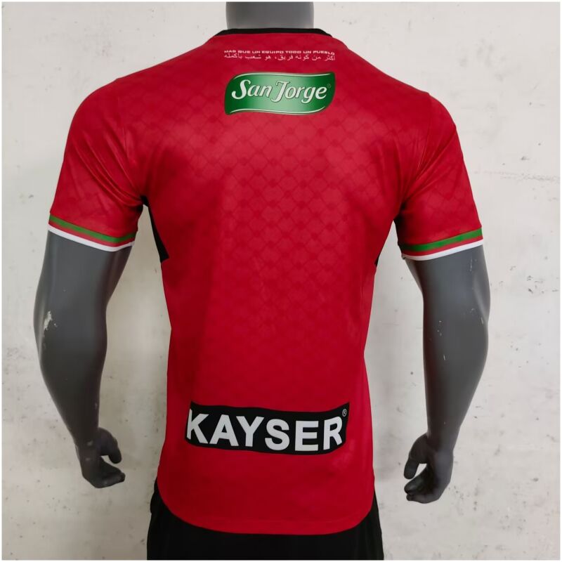 Mens Palestino Deportivo Goalkeeper Red Jersey 2024/25