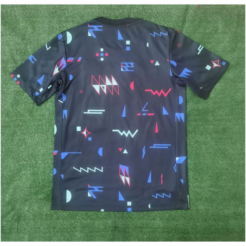 Mens Portugal Pre-Match Short Training Black Jersey 2024