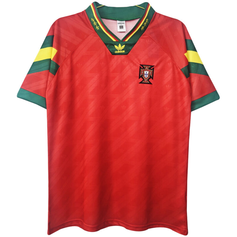 Mens Portugal Retro Home Jersey 1992/94