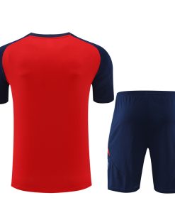 Mens Spain Short Training Suit Red 2024