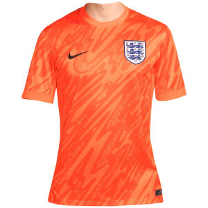 Mens England Goalkeeper Orange Jersey 2024