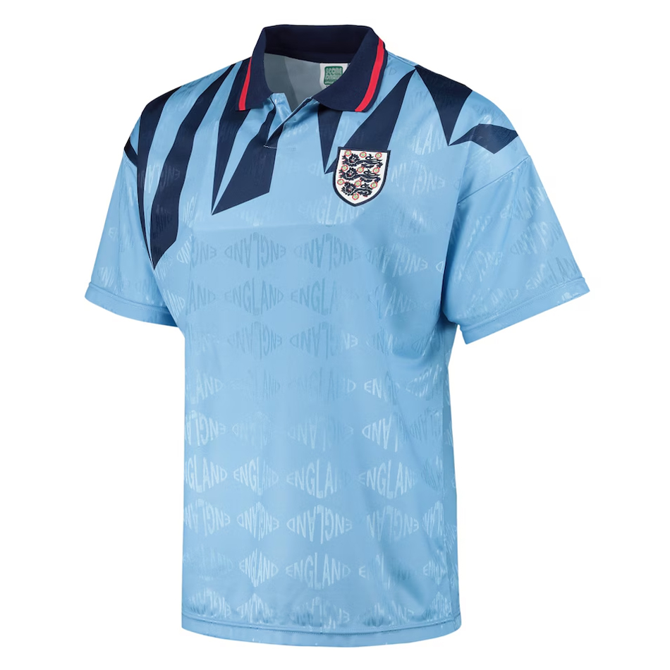 Mens England Retro Third Jersey 1990/92
