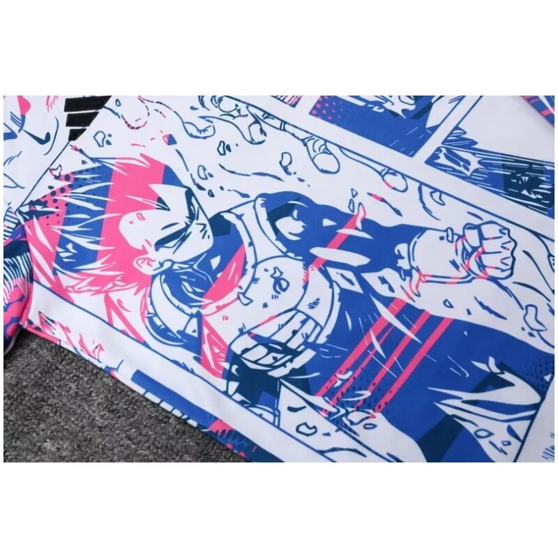 Mens Japan Training Suit White Dragon Ball 2024