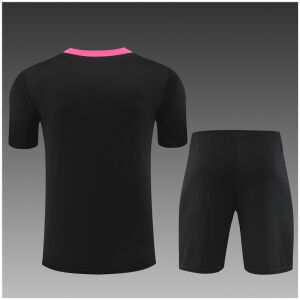 Kids Chelsea Short Training Suit Black 2024/25