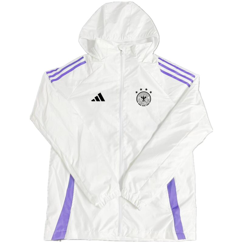 Mens Germany All Weather Windrunner Jacket White 2024