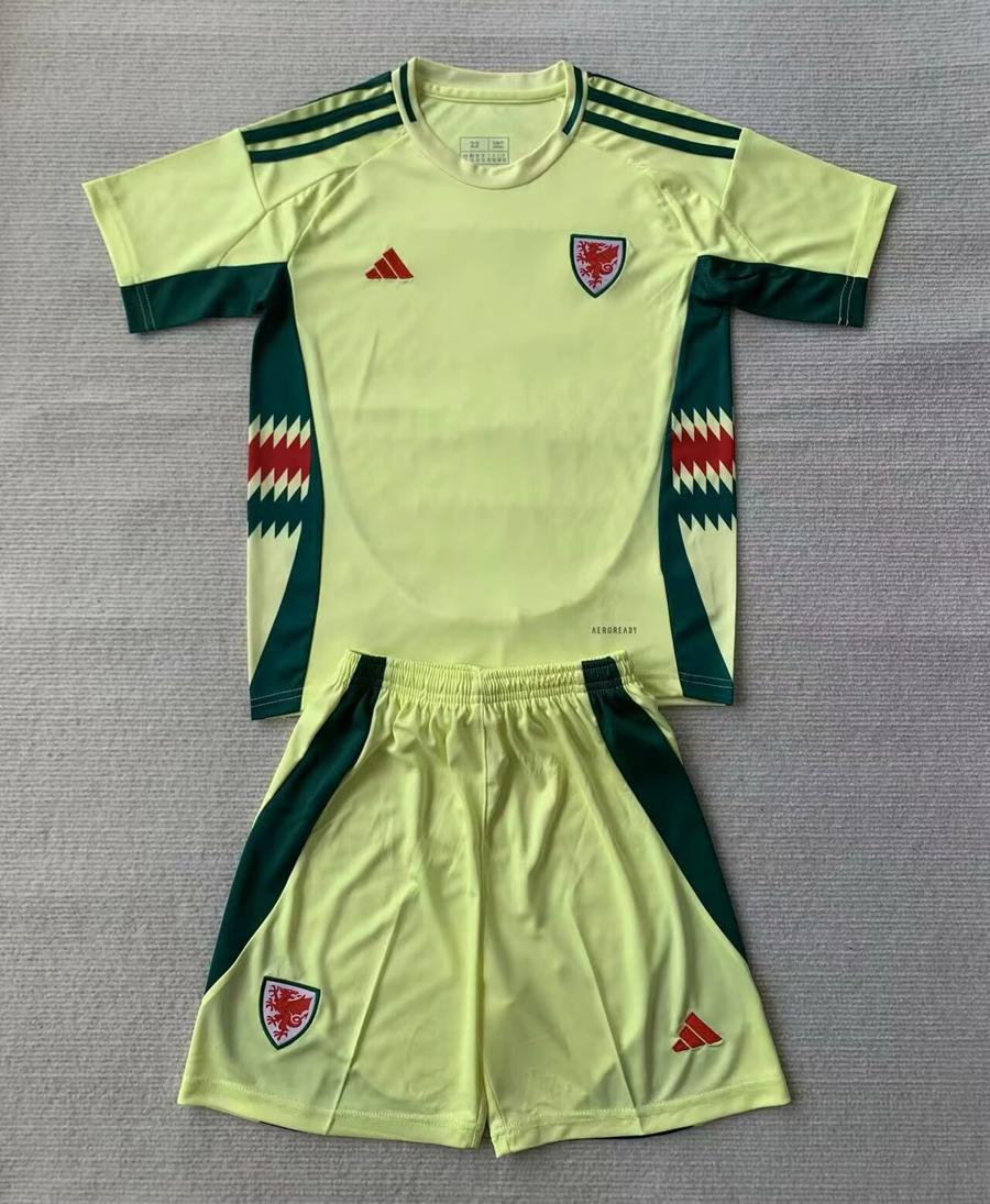 Kids Wales Away Jersey 2024