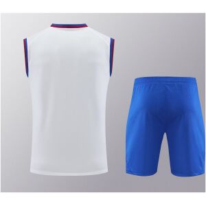 Mens Barcelona Singlet Suit White 2024/25