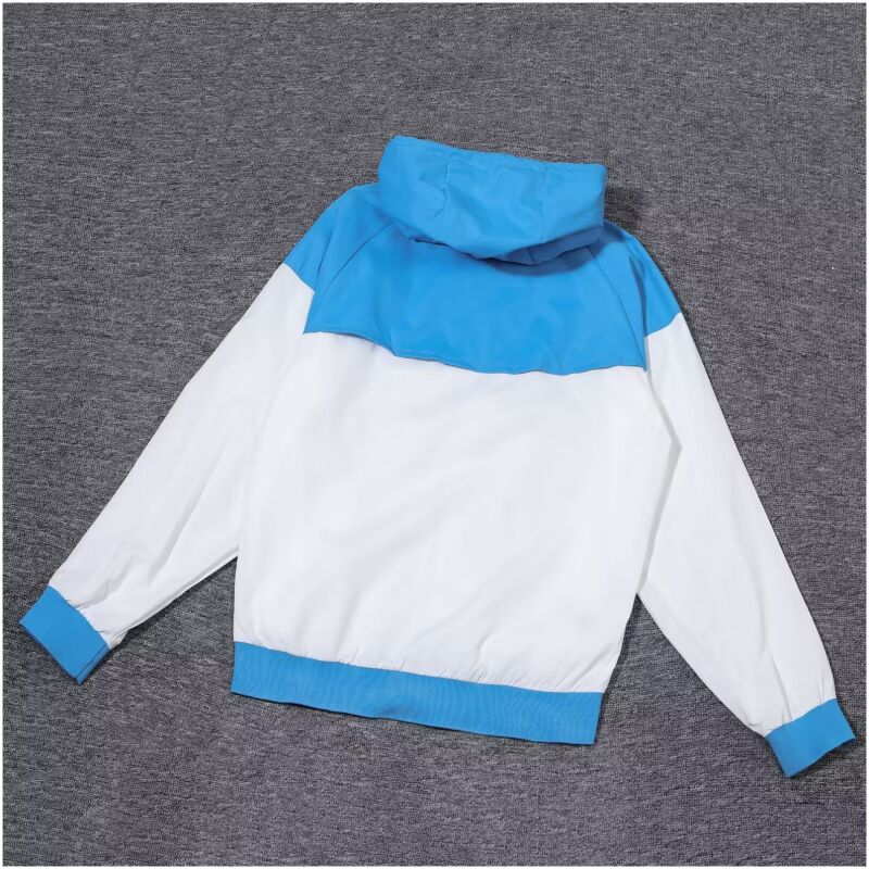 Mens Manchester City Retro All Weather Windrunner Jacket Blue 2018/19