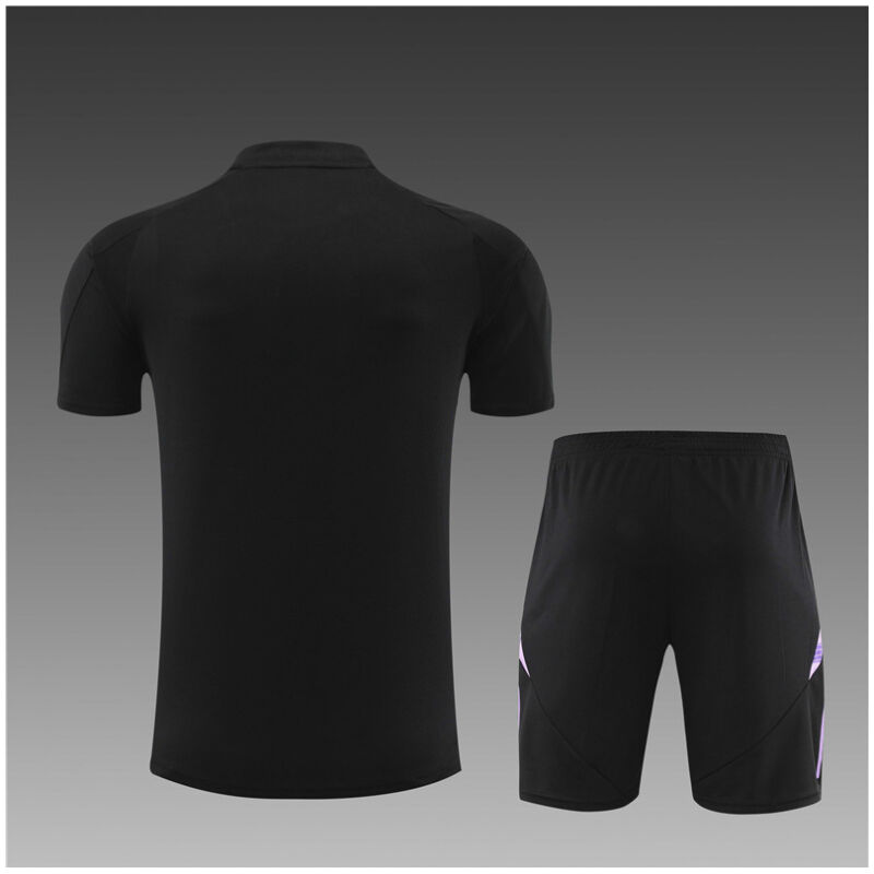 Kids Germany Short Training Suit Black 2024