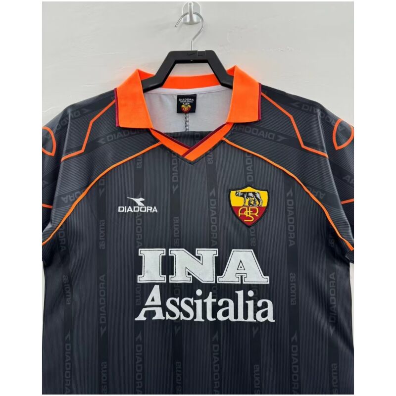 Mens Roma Retro Home Jersey 1999/00