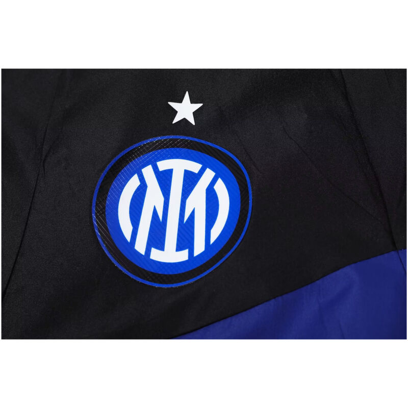 Mens Inter Milan All Weather Windrunner Jacket Black 2024/25