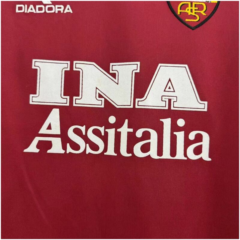 Mens Roma Retro Home Jersey 1998/99