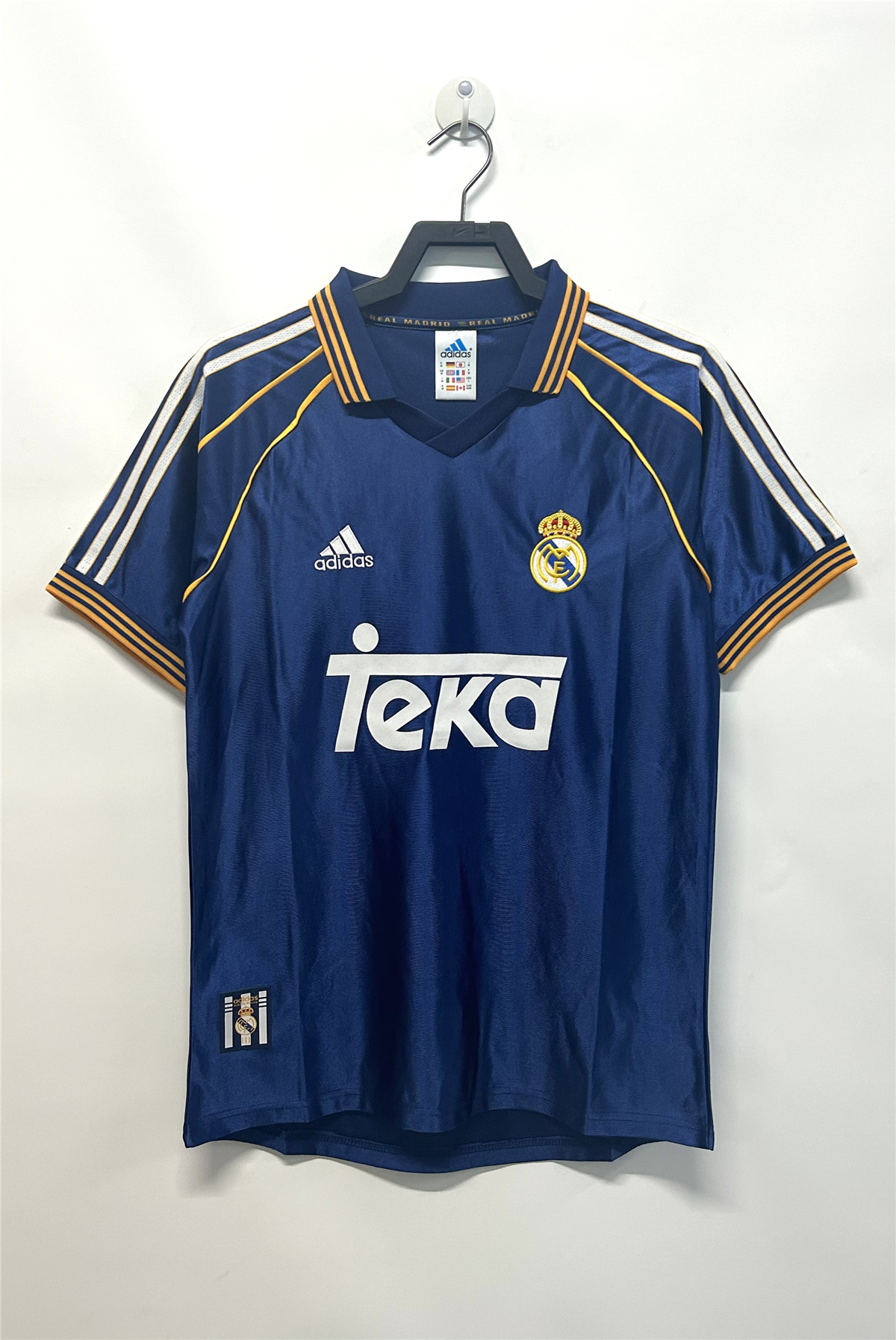 Real Madrid Retro-Ausweichtrikot 1998/2000 für Herren