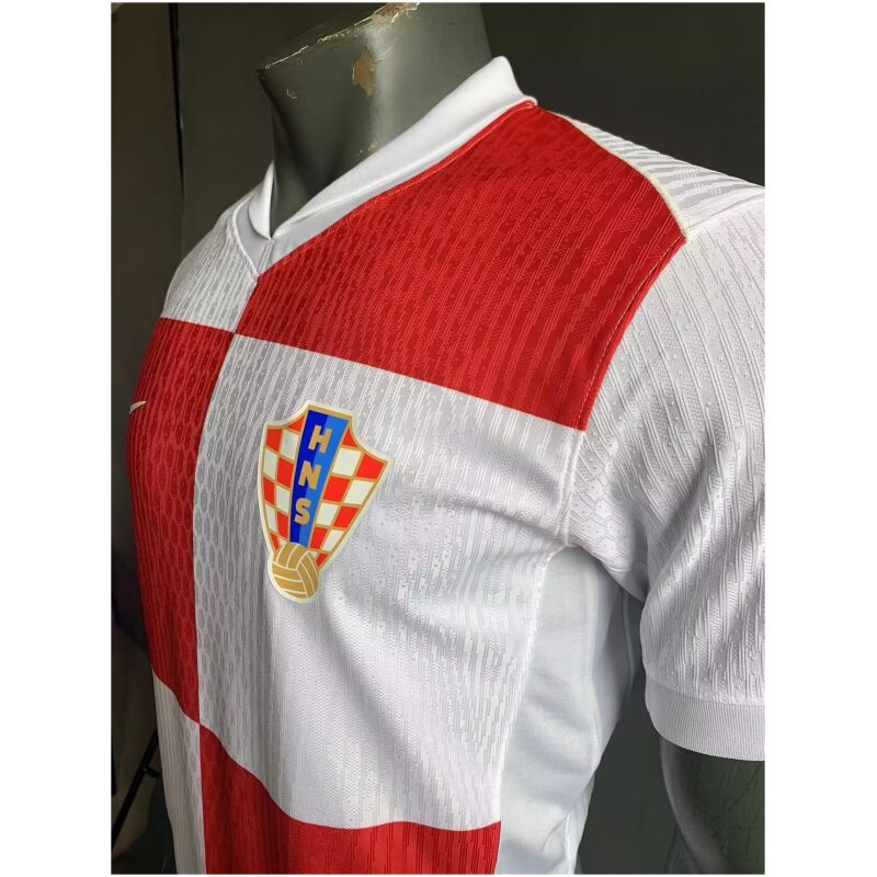 Mens Croatia Home Authentic Jersey 2024 – Match