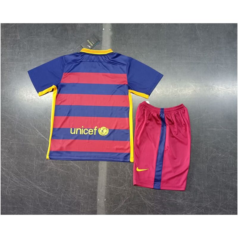 Kids Retro Barcelona Home Jersey 2015/16