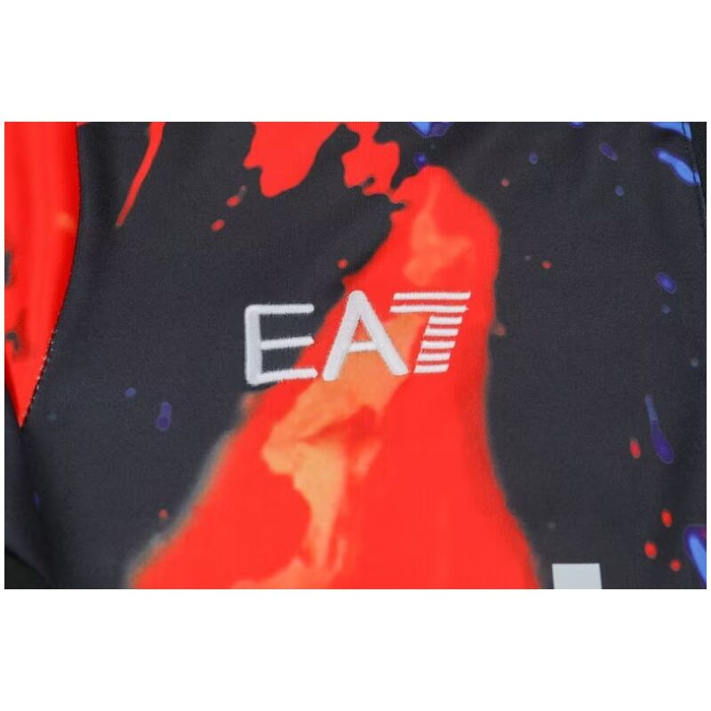 Mens Napoli Training Suit Red-Black 2024/25
