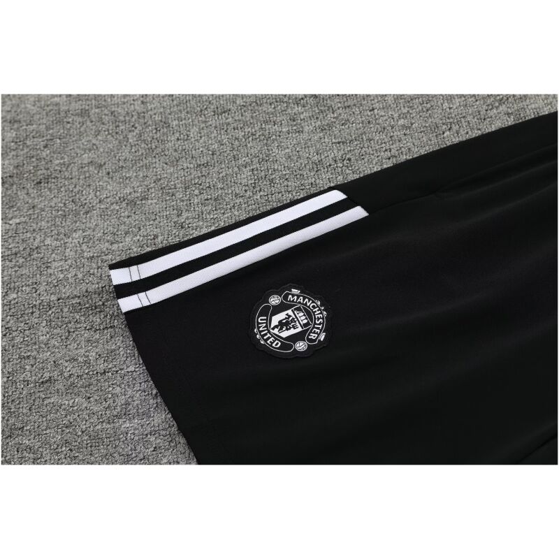 Mens Manchester United Short Training Suit White 2024/25