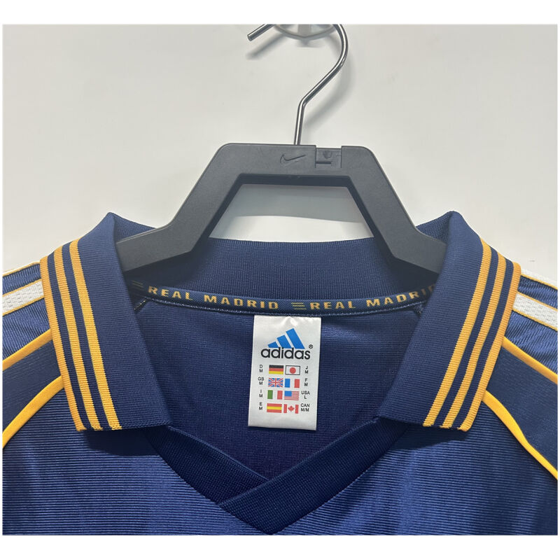 Mens Real Madrid Retro Third Jersey 1998/2000
